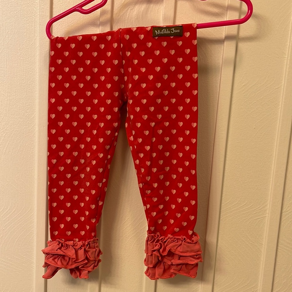 Matilda Jane heart leggings